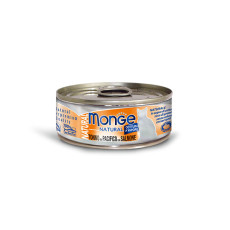 Monge Yellowfin Tuna with Salmon wet Food For Cat 野生海魚系列黃鰭吞拿魚配三文魚貓罐頭 80g